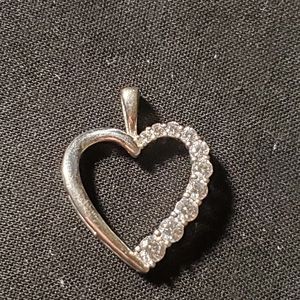 HN Heart Pendent 925 Cz